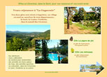 La Pigne de pin, Les mimosas, 2 gîtes en Cévennes pour vos vacances, dans le Gard