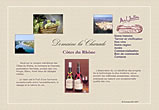 Vins des C&ocirc;tes du Rh&ocirc;ne du Domaine La Charade